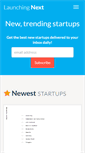 Mobile Screenshot of launchingnext.com